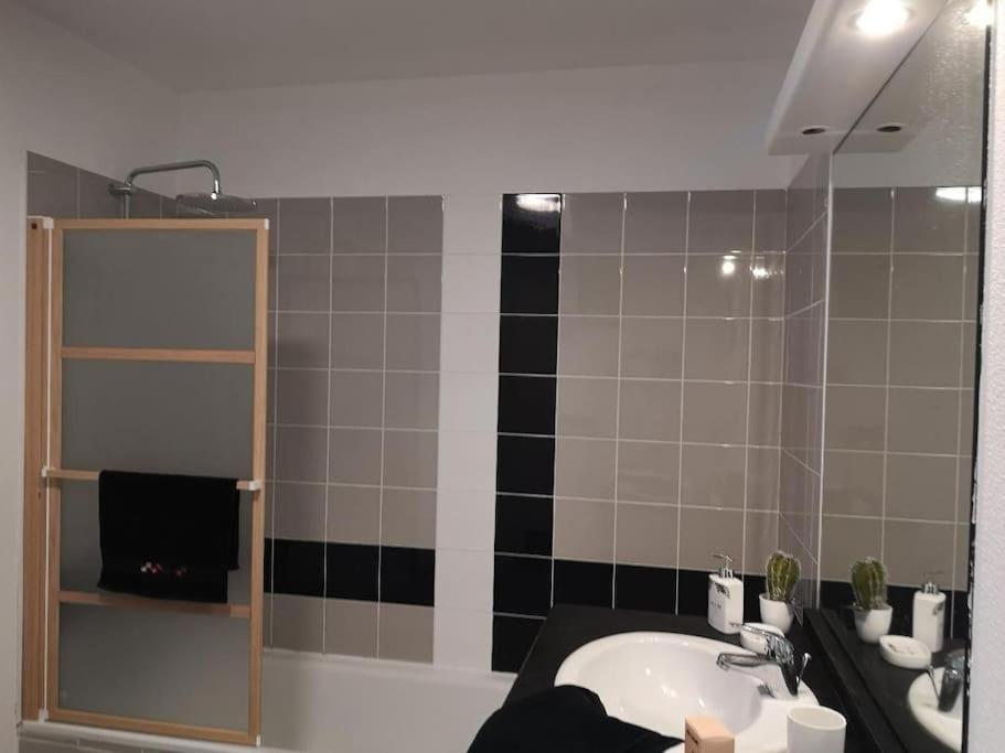 T2 Avec Jardin Proche Aeroport, Airbus, Meet Apartment Daux Exterior photo